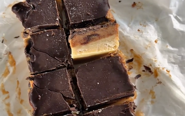 Healthy Twix Bars