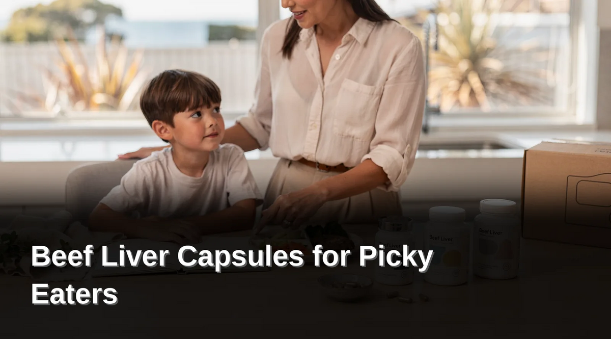 Three things matter before introducing beef liver capsules to a child's routine: a reliable source