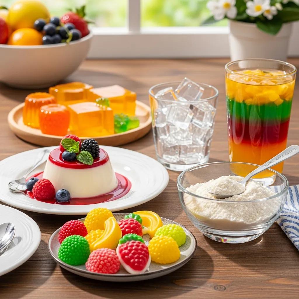 How to use gelatin powder in cooking and baking