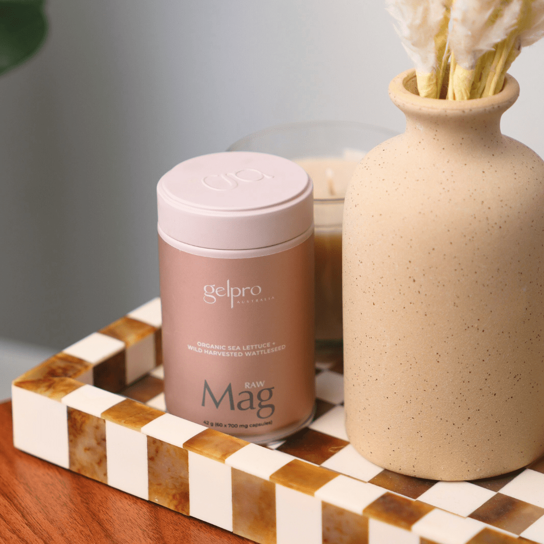 Raw Magnesium | 60 capsules - Gelpro Australia