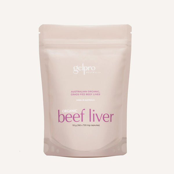 Organic Grass-Fed Beef Liver | 160 capsules REFILL