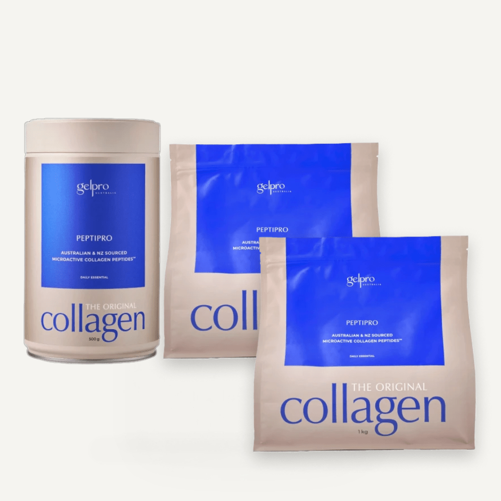 Original Hydrolysed Collagen Powder | 2 x 1kg & 1 x 500g BUNDLE - Gelpro Australia