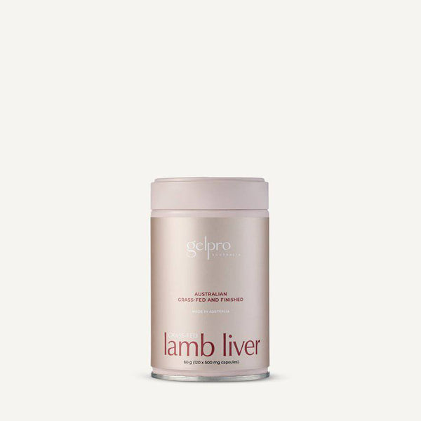Organic Grass-Fed Lamb Liver | 120 capsules