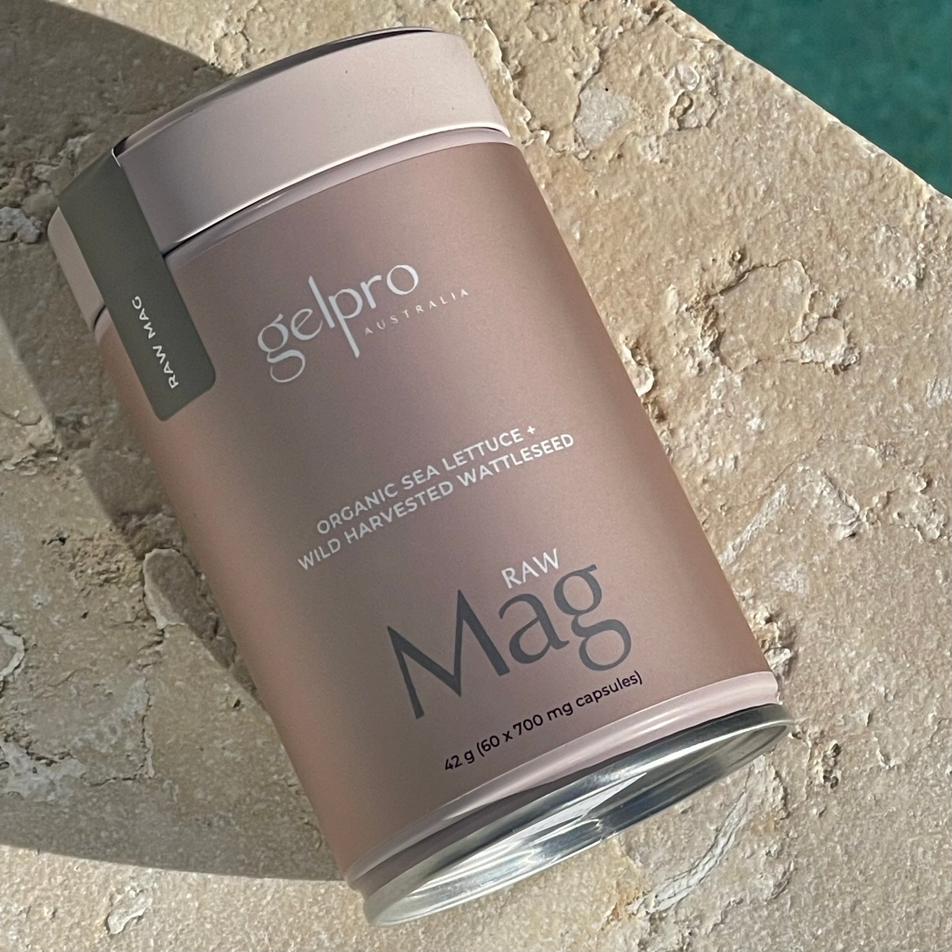 Raw Magnesium | 60 capsules - Gelpro Australia