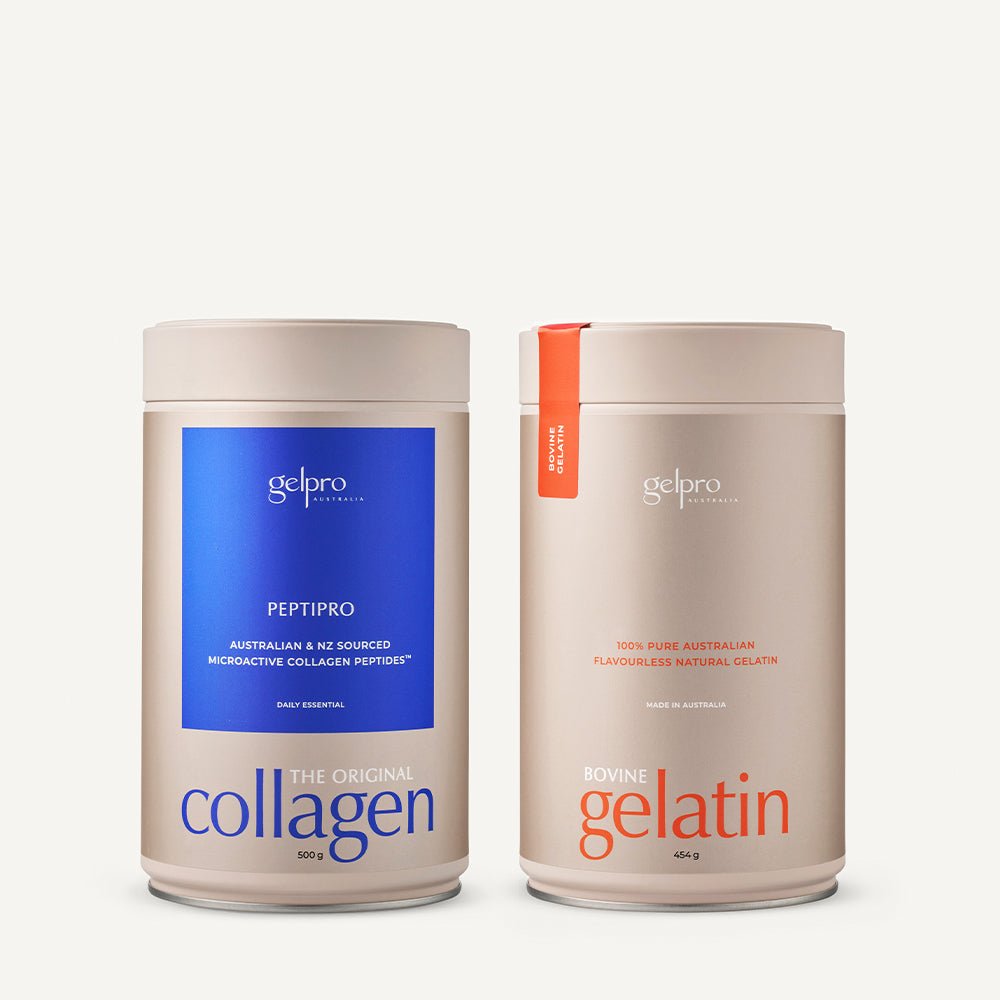 Essentials Bundle | The Original Collagen Peptipro + Natural Australian Beef Gelatin - Gelpro Australia